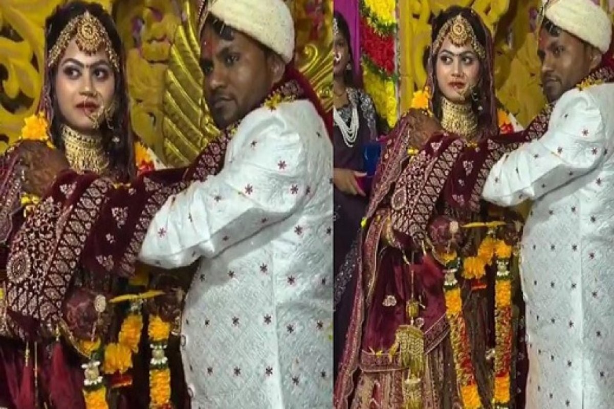 Viral News: रब ने बना दी जोड़ी- गोरी दुल्हन को मिला काला दूल्हा, सरकारी नौकरी का दिखा कमाल।