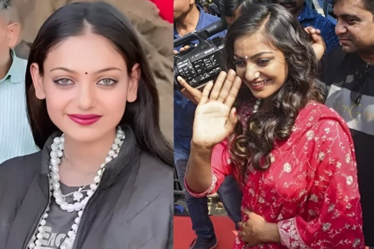 Viral News: दुल्हन सी लाल जोड़े में तैयार हुई मोनालिसा, वायरल फोटो में लोग खूब कर रहे पसंद।
