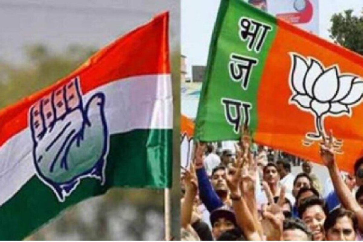 Political News: पहलगाम हमले को लेकर कांग्रेस-बीजेपी में छिड़ा पोस्टर वॉर, दुबे जी ने लिखा- अब कलमा सीख रहा हूं।