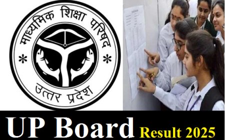 UP Board Result 2025: परिणाम जारी 10वीं में 90.11%, इंटरमीडिएट में 81.15% स्टूडेंट पास, ये रही टॉपर्स लिस्ट।