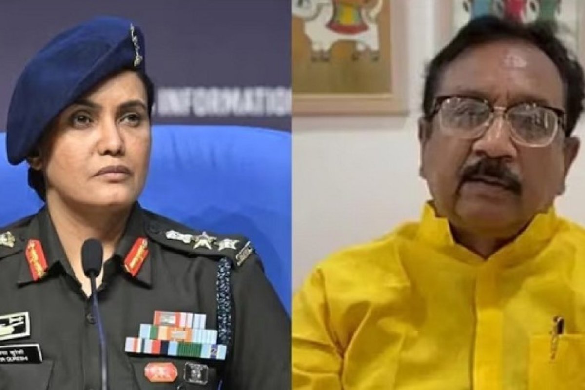 'कर्नल सोफिया पर विवादित टिप्पणी पर मध्य प्रदेश के मंत्री विजय शाह की माफी, सुप्रीम कोर्ट की फटकार और SIT जांच। 