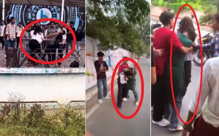 Viral News: रील की नकल ने कराया झगड़ा, दो लड़कियों की सड़क पर मारपीट, वायरल वीडियो ने मचाया तहलका। 