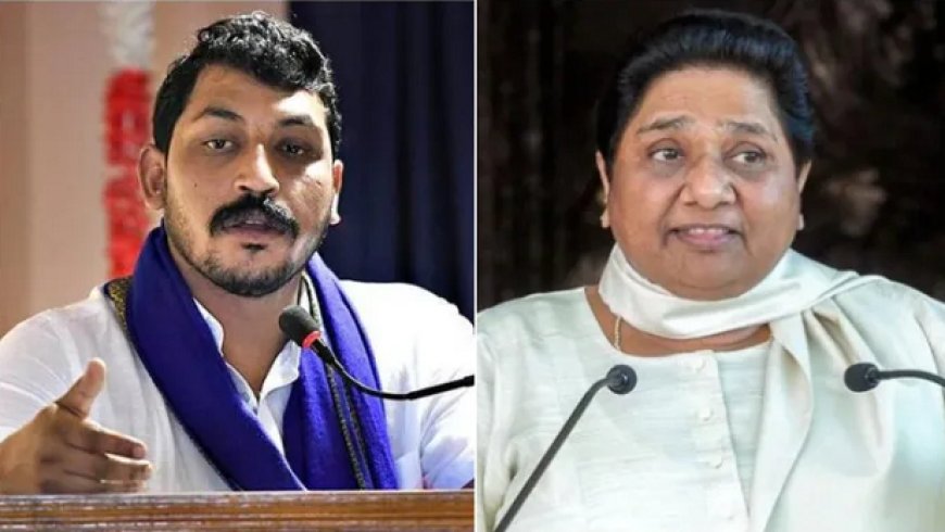 Politics News: अखिलेश यादव (Akhilesh Yadav) की अम्बेडकर (Ambedkar) फोटो विवाद- यूपी की सियासत में नया तूफान, मायावती और चंद्रशेखर आजाद ने साधा निशाना। 