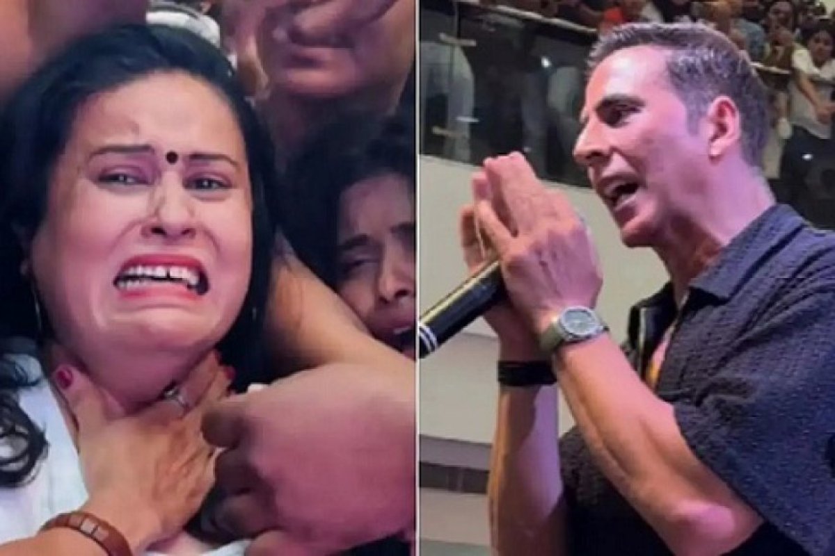Bollywood News: पुणे में 'हाउसफुल 5' के प्रमोशनल इवेंट में मची अफरा-तफरी: अक्षय कुमार ने हाथ जोड़कर की भीड़ से शांति की अपील। 