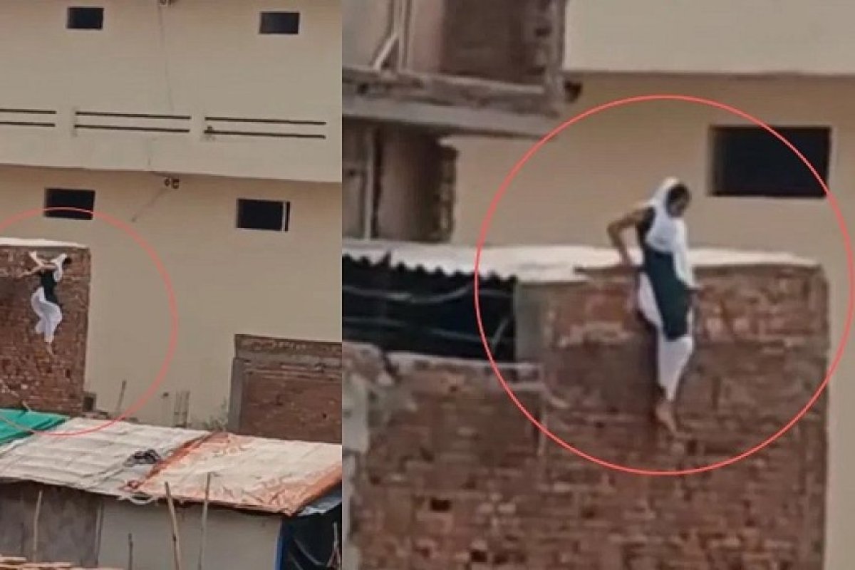 Trending: बागपत में होटल की छत से 12 फीट नीचे कूदी महिला, प्रेमी संग पकड़े जाने के बाद फरार, वायरल वीडियो ने मचाई सनसनी। 