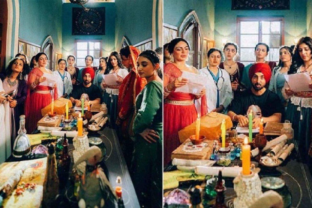 Bollywood: ‘सरदार जी 3’ के ट्रेलर पर विवाद: हानिया आमिर की मौजूदगी और भारत में बैन ने बढ़ाया तनाव, दिलजीत दोसांझ के फैंस में नाराजगी।