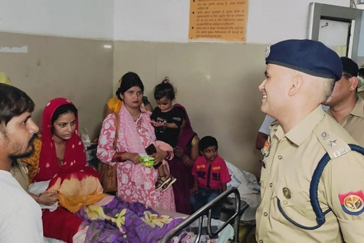हरदोई जिला अस्पताल से 6 दिन के नवजात बच्चे की चोरी, 4 घंटे में पुलिस ने किया बरामद, अभियुक्त महिला हिरासत में।