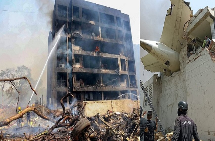 अहमदाबाद में एयर इंडिया विमान हादसा: मेघानीनगर में क्रैश, भीषण आग से मची अफरा-तफरी, राहत कार्य जारी। 