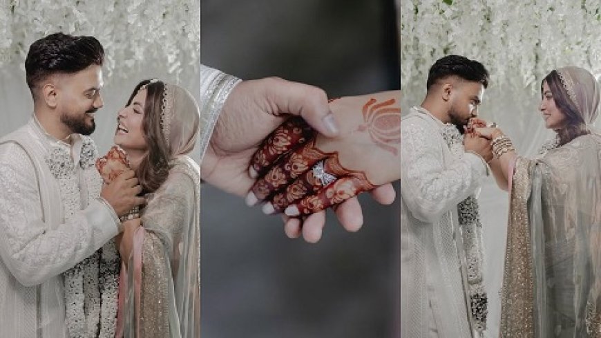 Entertainment: हिना खान ने पति रॉकी जायसवाल के साथ पैपराजी से क्यों मांगी हाथ जोड़कर माफी? अहमदाबाद विमान हादसे के बाद रद्द की शादी की दावत। 