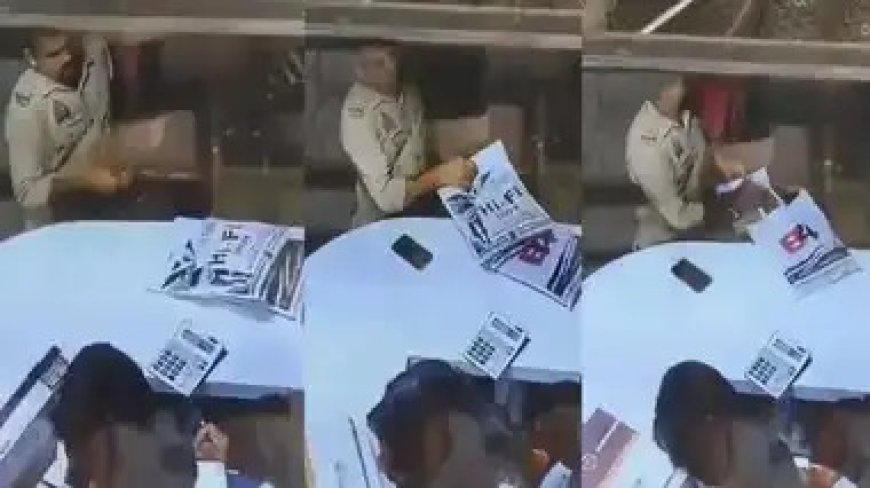 Viral: मेरठ में TSI की शर्मनाक करतूत, दुकान से चोरी के बाद ग्राहकों को किया परेशान, SSP ने किया लाइन हाजिर। 