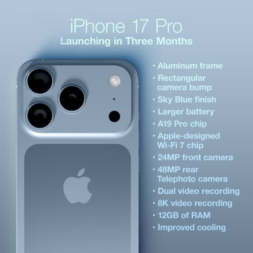 Apple iPhone 17 Pro Max: धूम मचाने आ रहा है iPhone का नया अवतार, Plus को हटाकर Air Version होने वाला है Launch