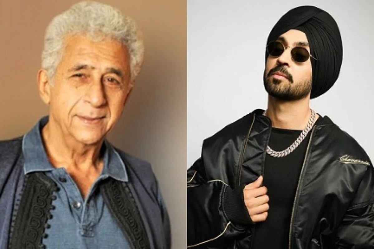 Bollywood: 'नहीं डिलीट करूंगा पोस्ट, नसीरुद्दीन शाह का दिलजीत दोसांझ के लिए अडिग समर्थन, सरदार जी 3 विवाद में ट्रोलिंग के बावजूद नहीं हटाई पोस्ट। 