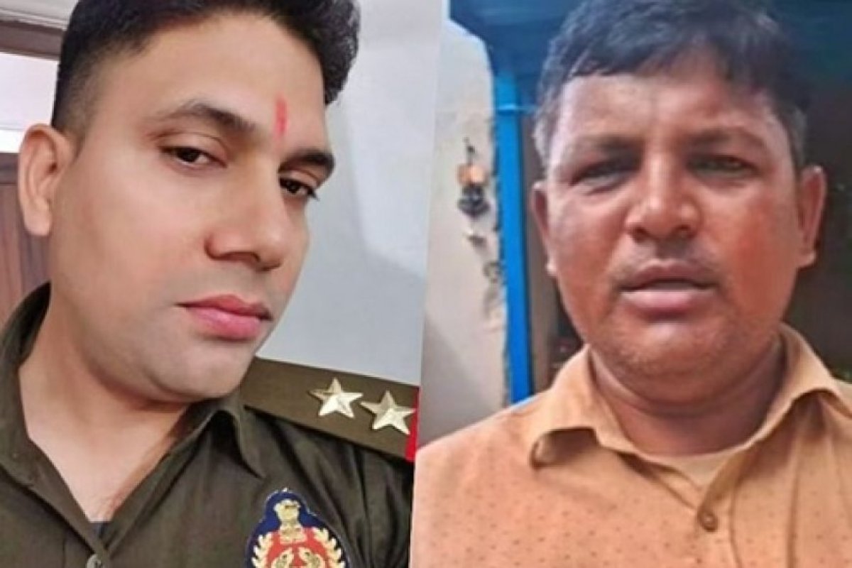 कानपुर में दरोगा पर सनसनीखेज आरोप- व्यापारी का अपहरण कर 3 लाख की फिरौती वसूली, एनकाउंटर की धमकी।
