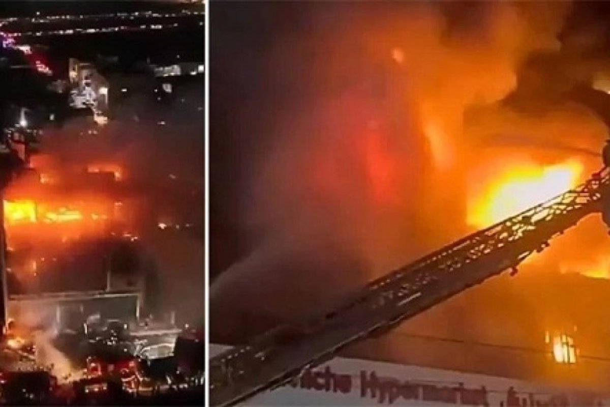 इराक के अल-कुट में शॉपिंग मॉल में भीषण आग- 69 लोगों की मौत, 11 लापता, जांच के आदेश।