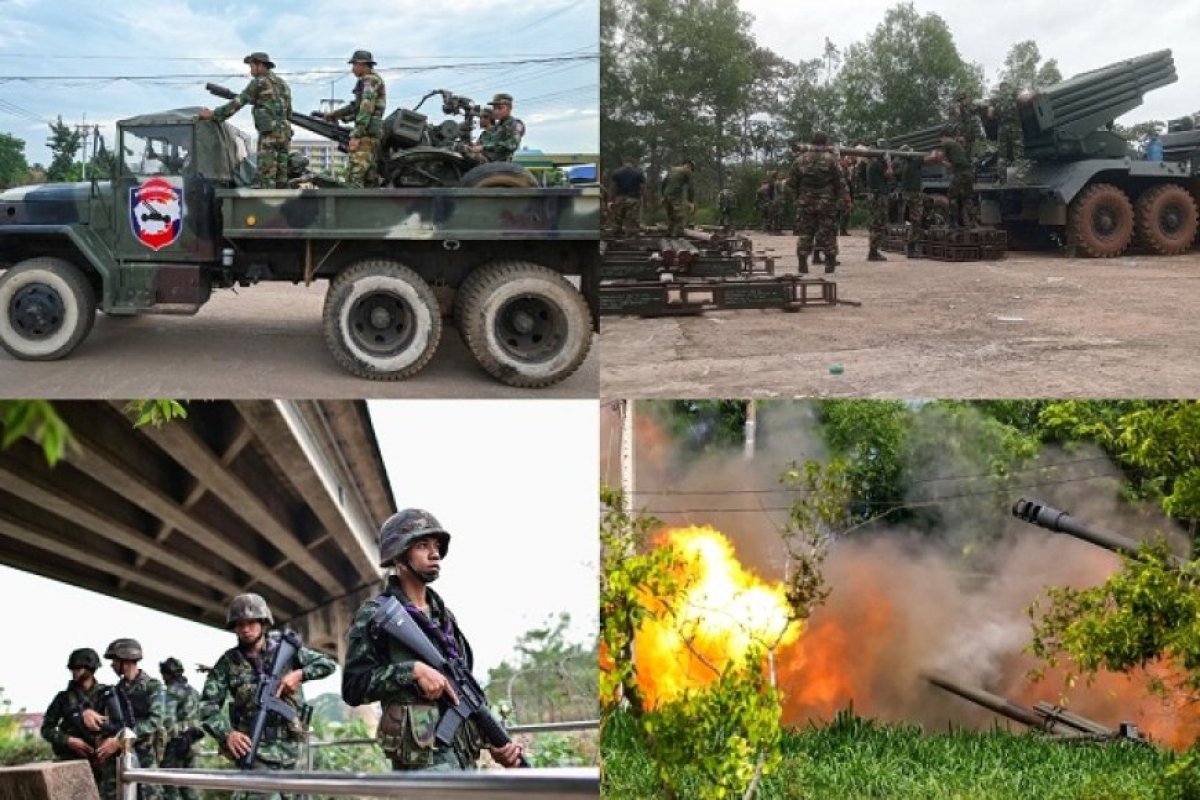 Thailand-Cambodia सीमा पर हिंसक झड़प- 16 की मौत, हजारों विस्थापित, हवाई हमले और राजनयिक तनाव की स्थिति बनी।