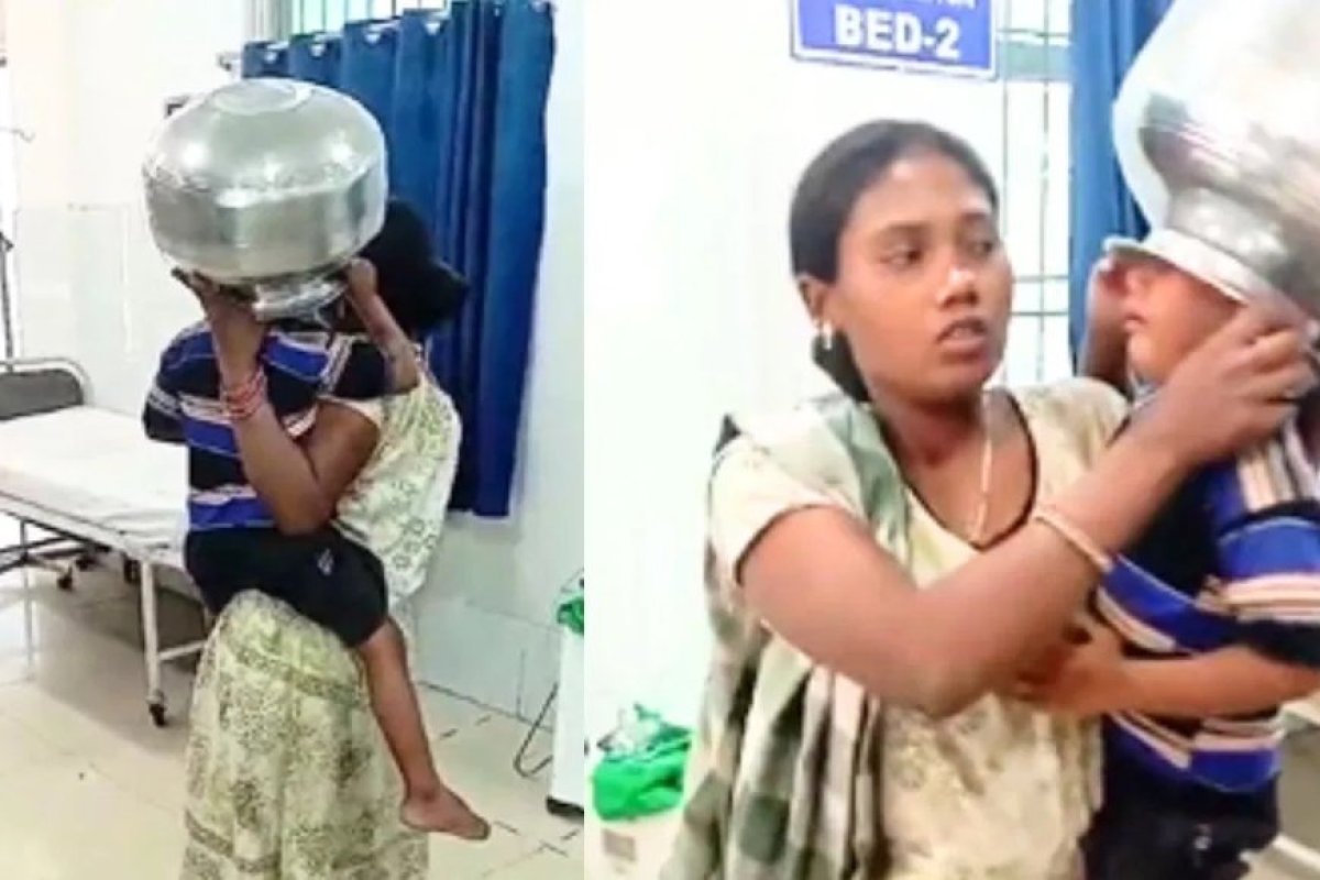 ओडिशा के कोरकुंडा गांव में बच्चे का सिर स्टील के बर्तन में फंसा, दमकल कर्मियों ने सुरक्षित निकाला