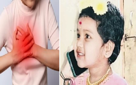 Viral: हैदराबाद में 6 साल की बच्ची की हार्ट अटैक से मौत, परिवार पर टूटा दुखों का पहाड़।