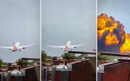 अहमदाबाद में Air India विमान हादसा- AAIB की प्रारंभिक रिपोर्ट में खुलासा, टेकऑफ के बाद दोनों इंजनों का ईंधन अचानक हुए थे बंद। 