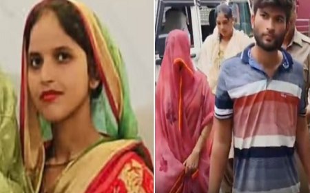 खिचड़ी में जहर मिलाकर पत्नि ने पति को मारा, प्रेमी के साथ आरोपी पत्नी को गिरफ़्तार किया।