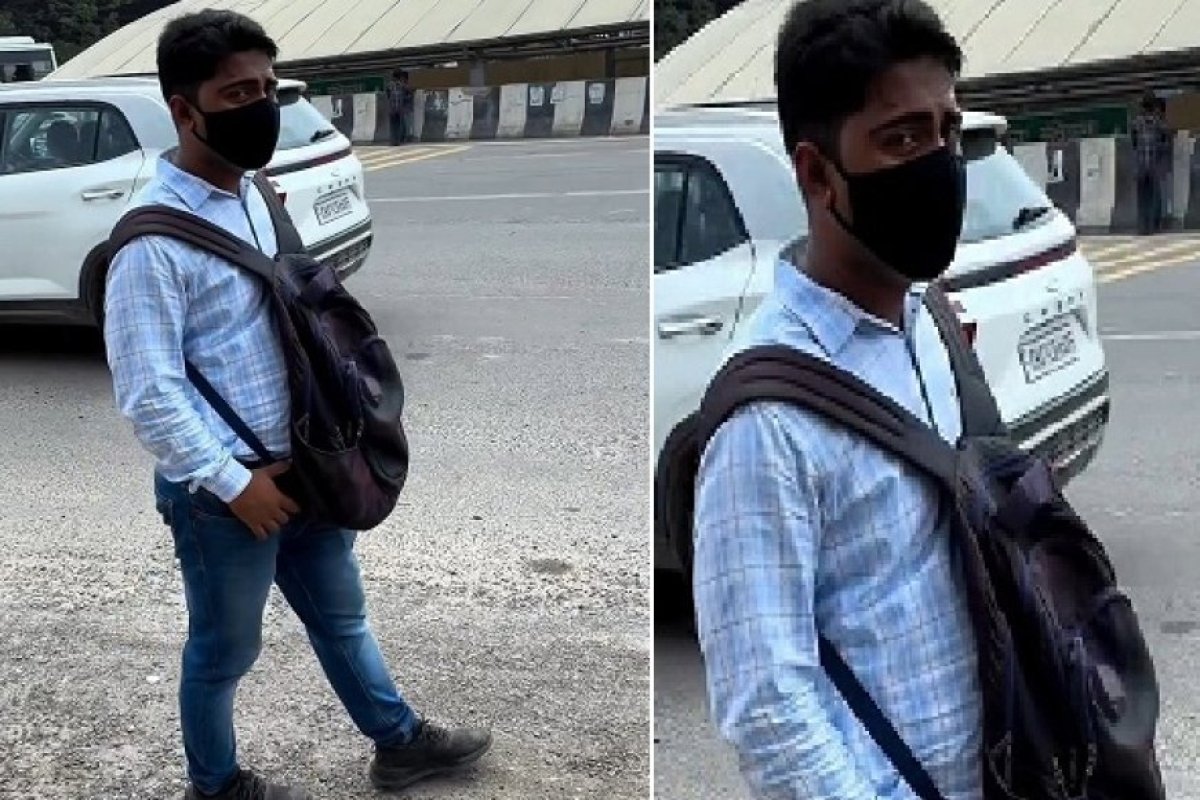गुरुग्राम के राजीव चौक पर मॉडल के सामने युवक की अश्लील हरकत: वीडियो वायरल, पुलिस पर कार्रवाई न करने का आरोप।