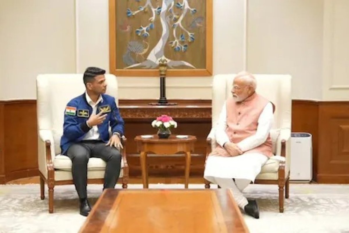 शुभांशु शुक्ला की पीएम मोदी से मुलाकात- अंतरिक्ष अनुभव और गगनयान मिशन पर हुई विस्तृत चर्चा।