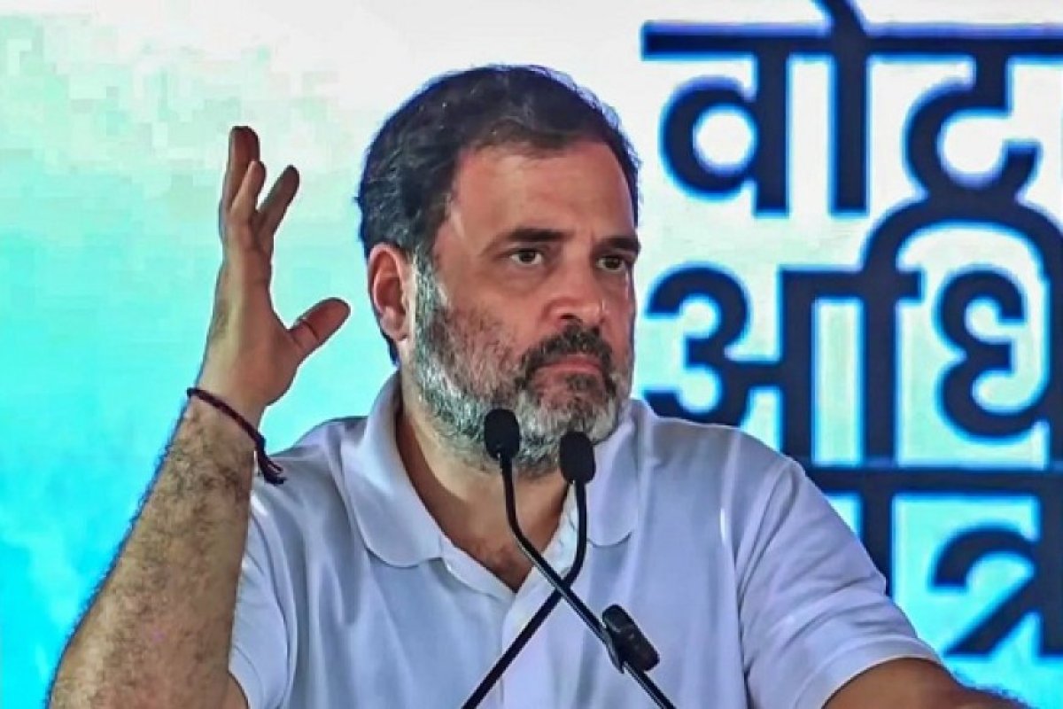 राहुल गांधी ने कहा- बी. सुदर्शन रेड्डी मजबूती से उप राष्ट्रपति का चुनाव लड़ेंगे, नामांकन की अंतिम तारीख आज।