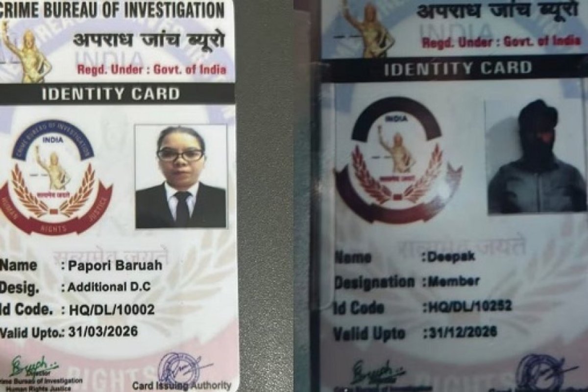 दिल्ली के विवेक विहार में फर्जी CBI अधिकारियों ने की 2.5 करोड़ की लूट- दो आरोपी गिरफ्तार, 1.25 करोड़ बरामद।