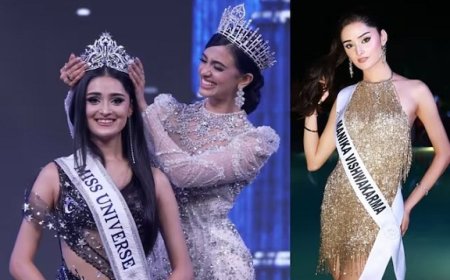 मनिका विश्वकर्मा ने जीता मिस यूनिवर्स इंडिया 2025 का ताज, थाईलैंड में करेंगी भारत का प्रतिनिधित्व। 