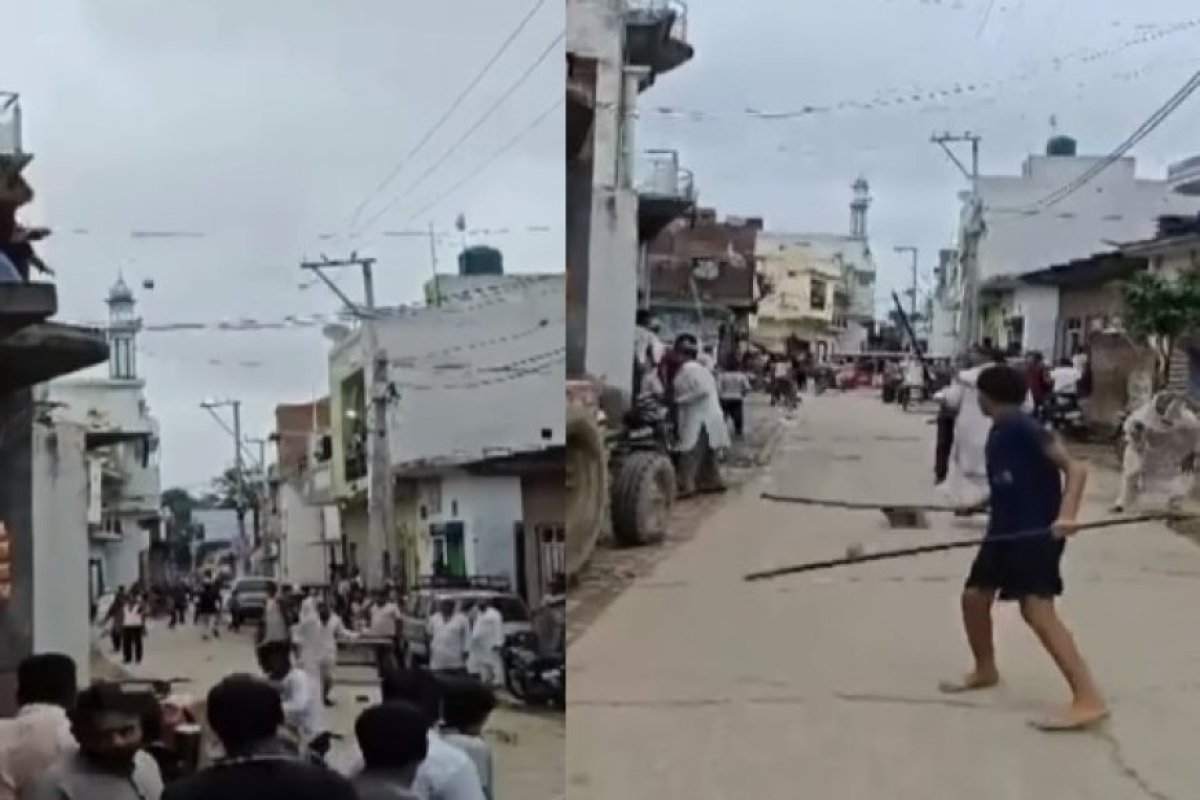 हापुड़ में 300 रुपये की उधारी को लेकर हिंसक झड़प, कई घायल, पुलिस ने चार को हिरासत में लिया।