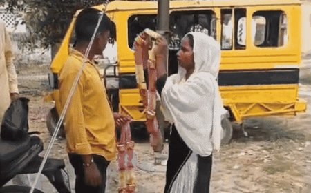 रामपुर में चाची ने भतीजे से थाने में रचाई शादी, वायरल वीडियो ने मचाई सनसनी