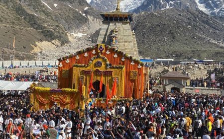 उत्तराखंड चार धाम यात्रा में उमड़ा श्रद्धालुओं का सैलाब- संख्या 45 लाख पार, दैनिक दर्शन 13 हजार से अधिक, हेमकुंड साहिब में भी भीड़