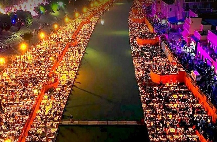 Lucknow : ग्रीन फायर वर्क्स शो से जगमगाएगा दीपोत्सव-25, 26 लाख से अधिक दीपों से रौशन होगी अयोध्या