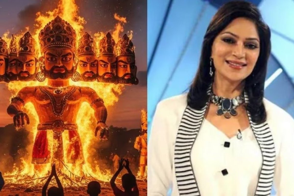 दशहरा पर रावण की तारीफ से भड़का विवाद- सिमी गारेवाल की पोस्ट पर भारी ट्रोलिंग, मजबूरन डिलीट करना पड़ा