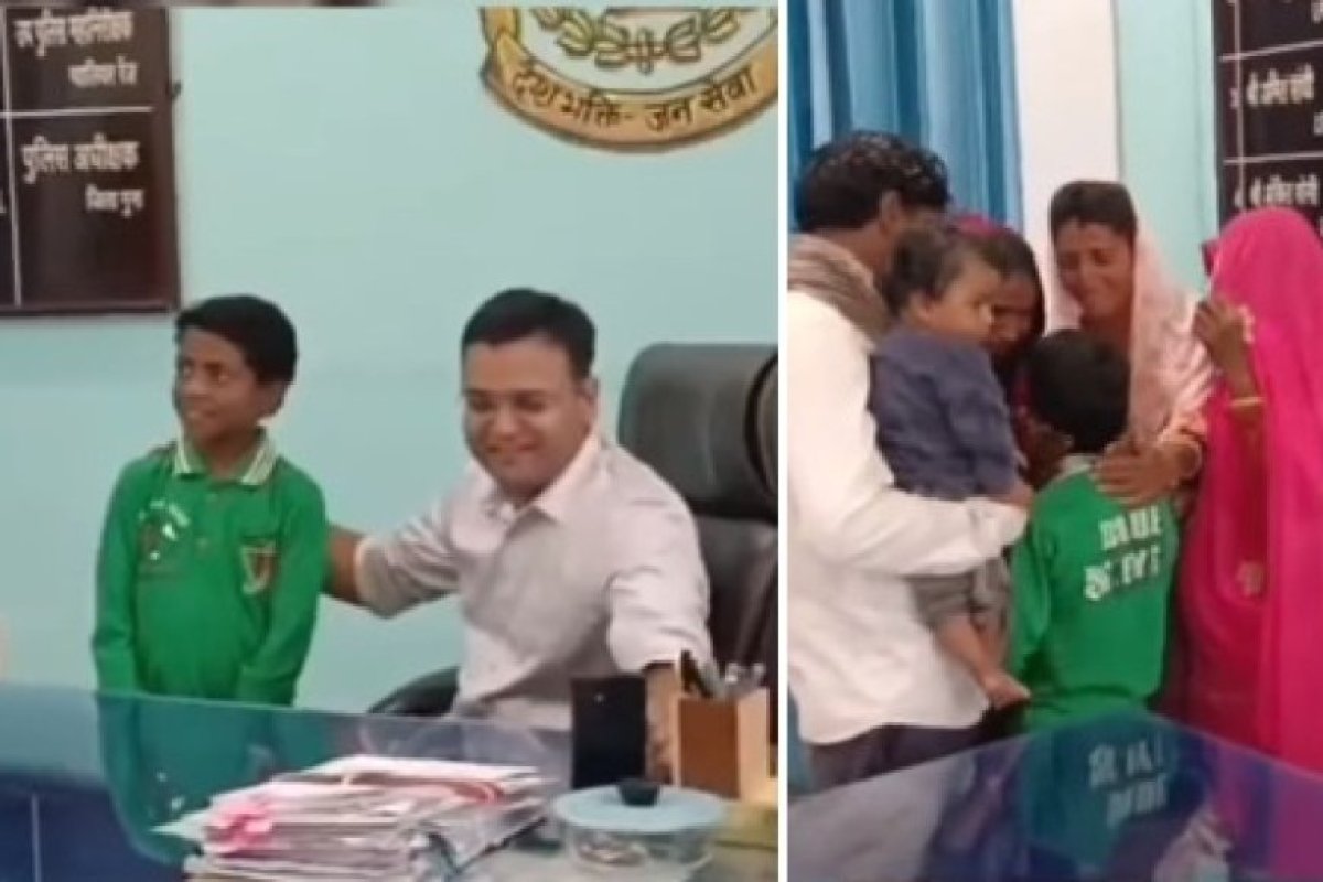 Guna: दो साल बाद लापता 9 वर्षीय बच्चे को मृत समझा था, वापस मिलने पर उड़ गये होश, एसपी कार्यालय में भावुक मुलाकात ने रुला दिया। 