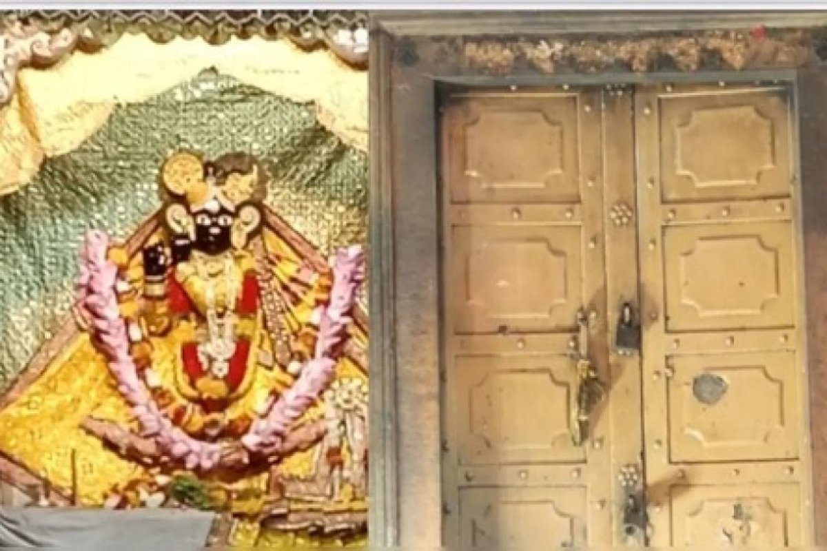 मथुरा के बांके बिहारी मंदिर का 54 वर्ष बाद धनतेरस पर खुला तहखाना: सोने-चांदी के कलश और आभूषण मिले, सुप्रीम कोर्ट समिति की निगरानी में सुरक्षित।