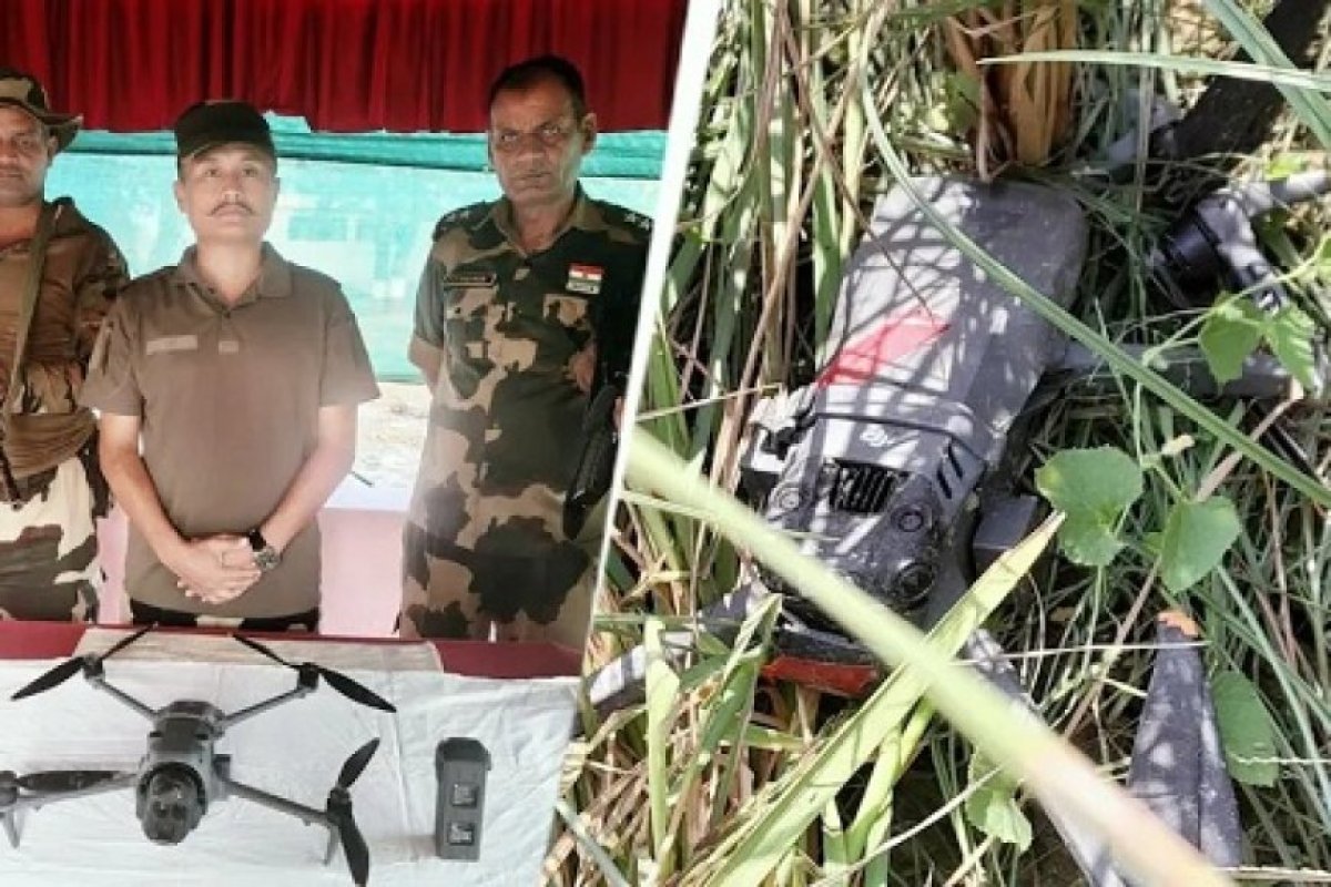 पंजाब सीमा पर बीएसएफ की सतर्कता: पाकिस्तानी ड्रोन अभियान विफल, फेरोजपुर-अमृतसर में दो ड्रोन नष्ट।