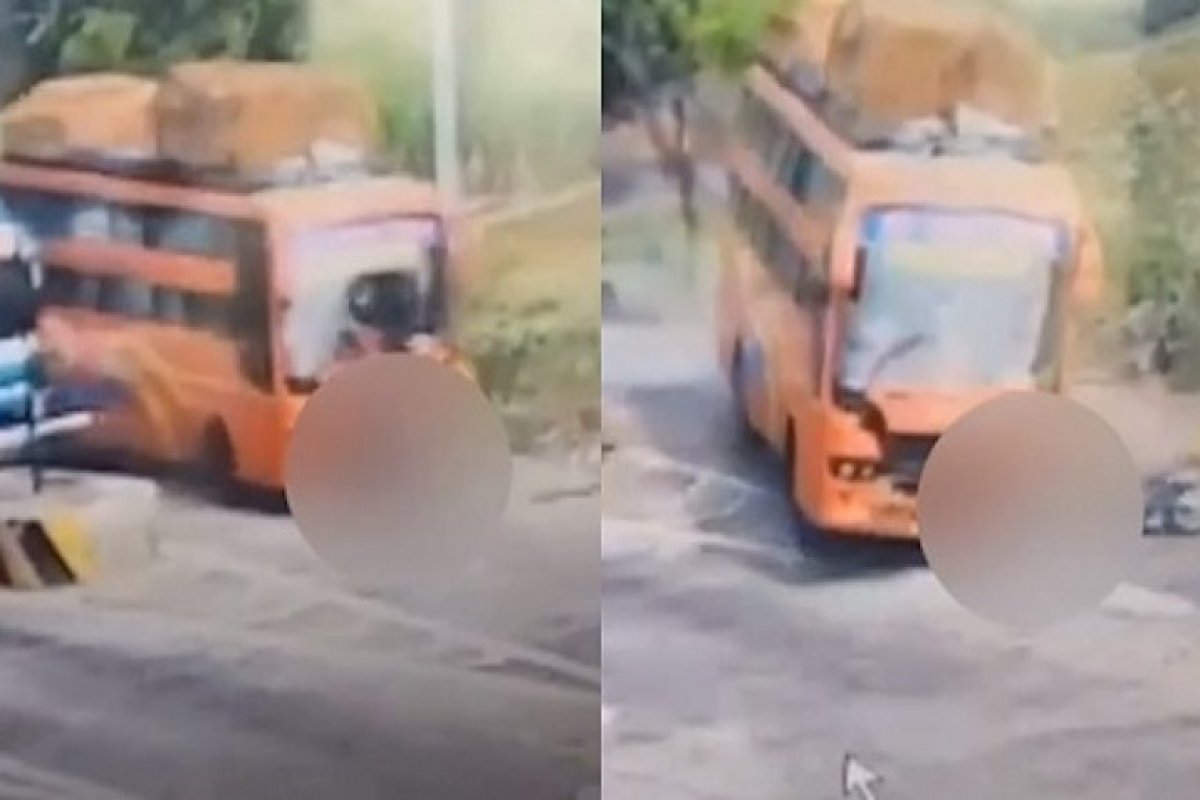 कुशीनगर टोल प्लाजा पर बस की टक्कर से चाचा-भतीजे की दर्दनाक मौत, गुस्साए ग्रामीणों ने हाईवे जाम कर मांगा न्याय।