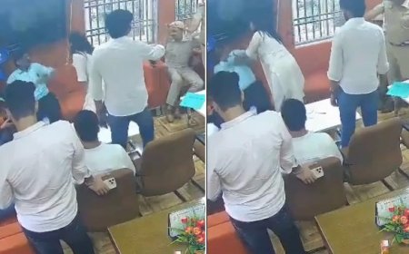 दिल्ली विश्वविद्यालय के अंबेडकर कॉलेज में प्रोफेसर पर थप्पड़, डीयूएसयू संयुक्त सचिव दीपिका झा ने मानी गलती।