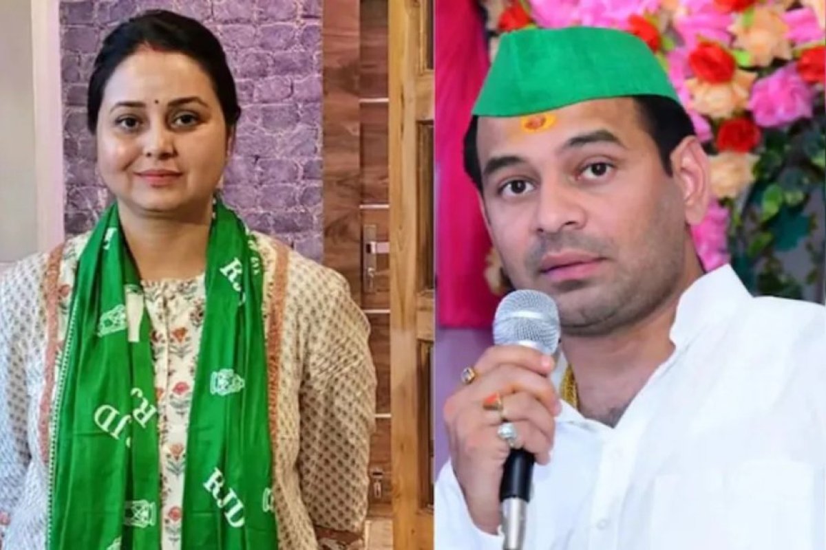 तेज प्रताप यादव का बयान- हमारी बहन का जो अपमान करेगा, कृष्ण का सुदर्शन चक्र चलेगा।