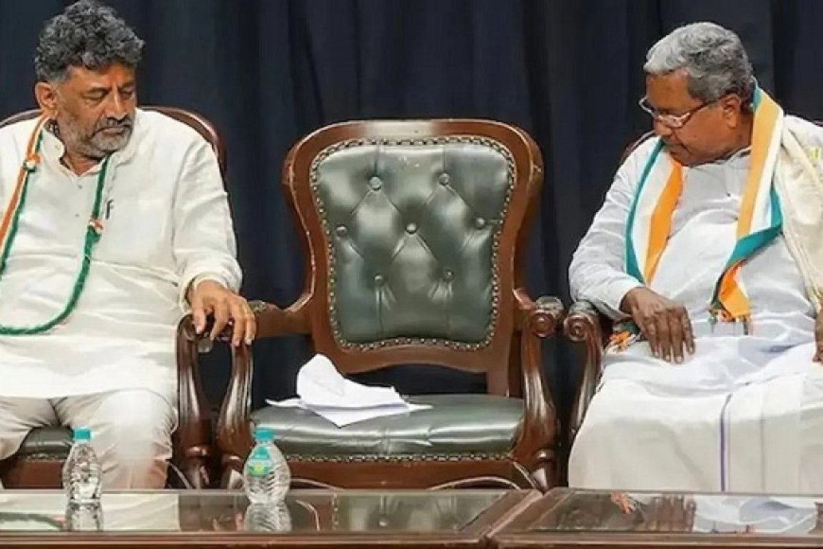 'एक को कुर्सी चाहिए, दूसरे को चाय'- कर्नाटक में सीएम-डिप्टी सीएम विवाद पर भाजपा का कांग्रेस पर तीखा तंज।