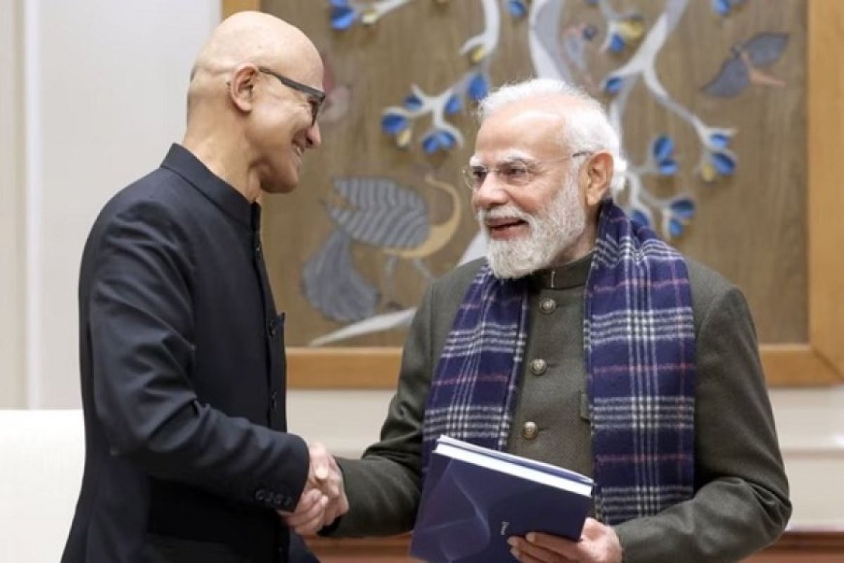 मोदी-नडेला शिखर वार्ता: माइक्रोसॉफ्ट ने भारत के AI भविष्य के लिए 17.5 अरब डॉलर का ऐतिहासिक निवेश घोषित किया। 