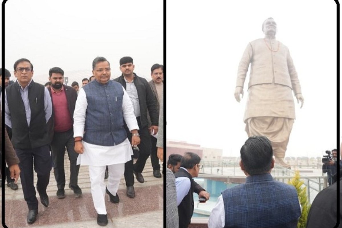Lucknow: राष्ट्र प्रेरणा स्थल देशभक्ति और राष्ट्र निर्माण के मूल्यों का बनेगा सशक्त प्रतीक - जयवीर सिंह
