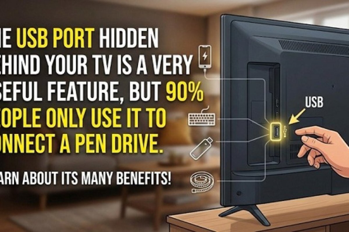 स्मार्ट टीवी की असली ताकत पीछे छिपी है- HDMI, USB और LAN पोर्ट्स के फीचर्स और फायदे जो आपके एंटरटेनमेंट को बनाते हैं पूरा। 