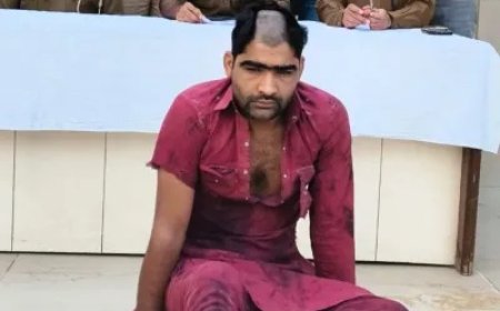 झुंझुनूं हिस्ट्रीशीटर हत्याकांड का मास्टरमाइंड आधा मुंडा सिर और फटे कपड़ों में भिखारी बन घूमते पकड़ा गया।