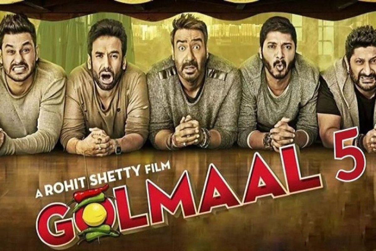 बॉलीवुड की सबसे लोकप्रिय कॉमेडी फ्रेंचाइजी 'गोलमाल 5' की तैयारियां तेज, रोहित शेट्टी फरवरी अंत में शुरू करेंगे शूटिंग, 2027 के पहले हाफ में होगी रिलीज। 