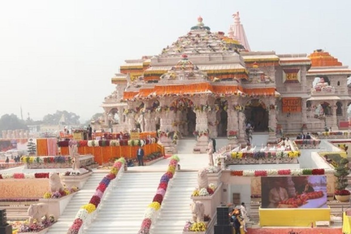 अयोध्या में रामलला के दर्शन का रिकॉर्ड, लगभग 50 करोड़ भक्तों ने दो वर्षों में किए दर्शन।