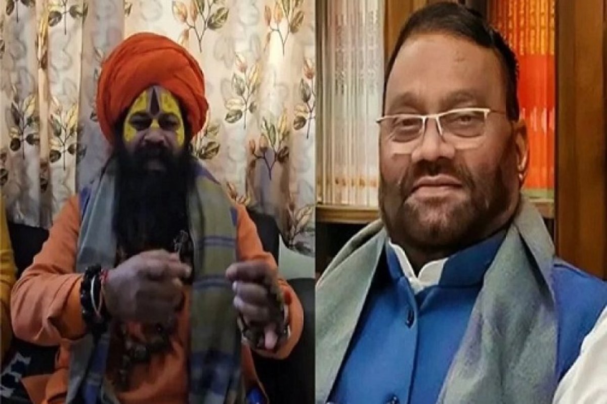 मैनपुरी हिंदू सम्मेलन में अयोध्या महंत राजू दास ने स्वामी प्रसाद मौर्य को गोली मारने की बात कही।