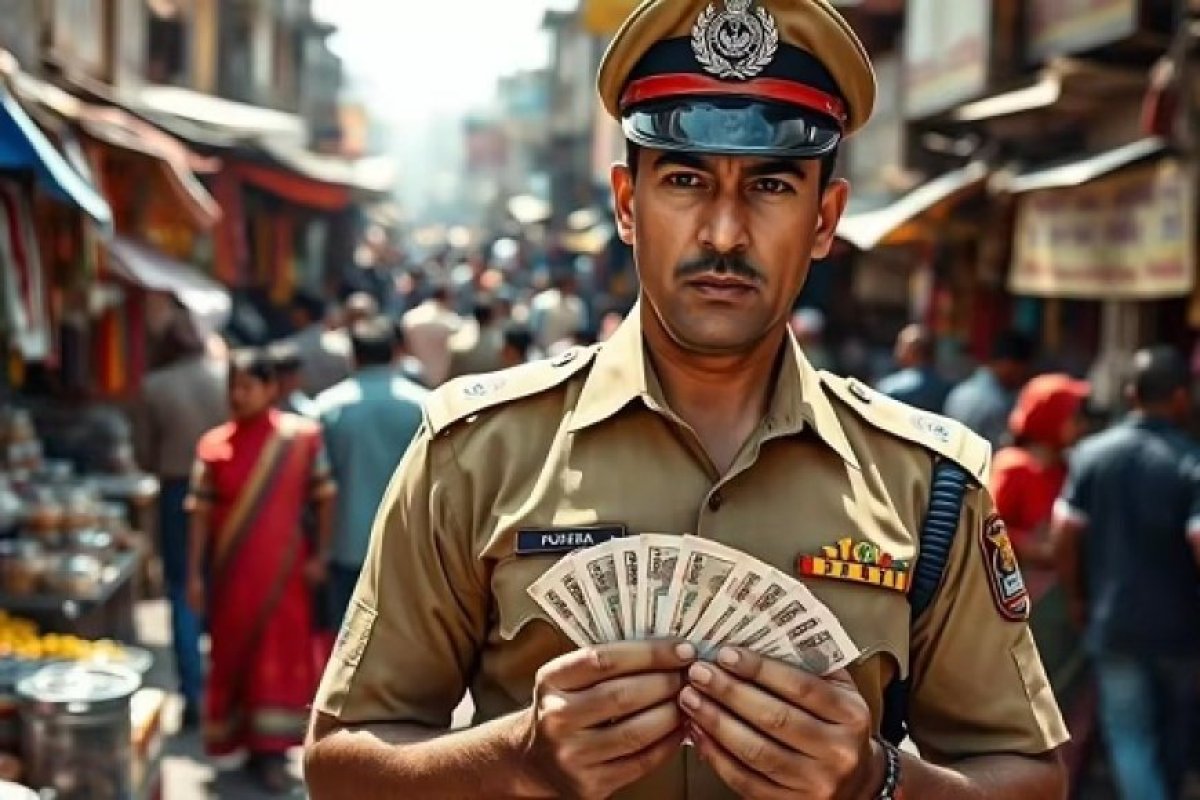 दिल्ली पुलिस ASI रंगे हाथों पकड़ा: 15 हजार रुपये घूस लेते CBI ने गिरफ्तार किया।