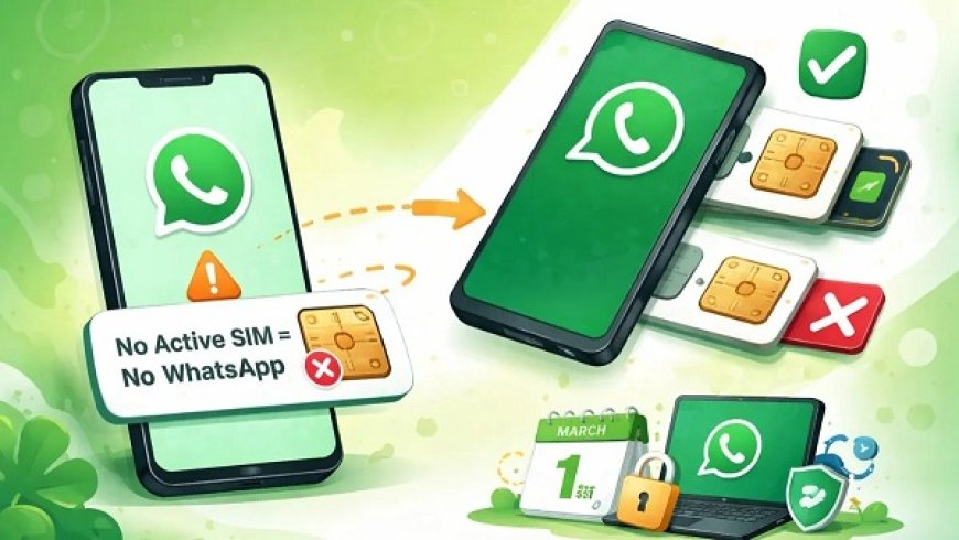 1 मार्च से WhatsApp में SIM बाइंडिंग नियम लागू, हर 6 घंटे में' यूजर्स को करने होंगे ये 3 जरूरी काम नहीं तो बंद हो जायेगा...