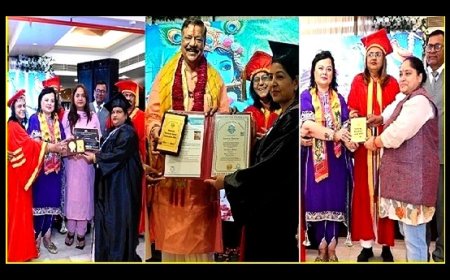 Hardoi: हरदोई की बेटियों का बढ़ा मान: दो महिलाओं को मानद डॉक्टरेट, विजयलक्ष्मी सिंह जादौन पत्रकारिता में सम्मानित।